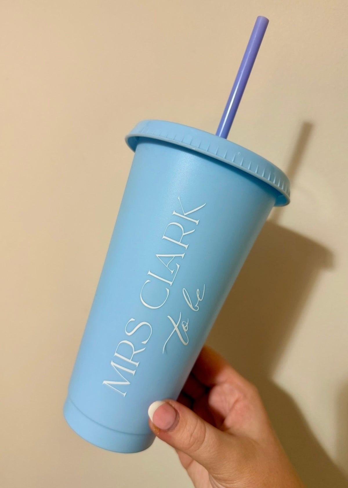 Pastel Name Tumbler