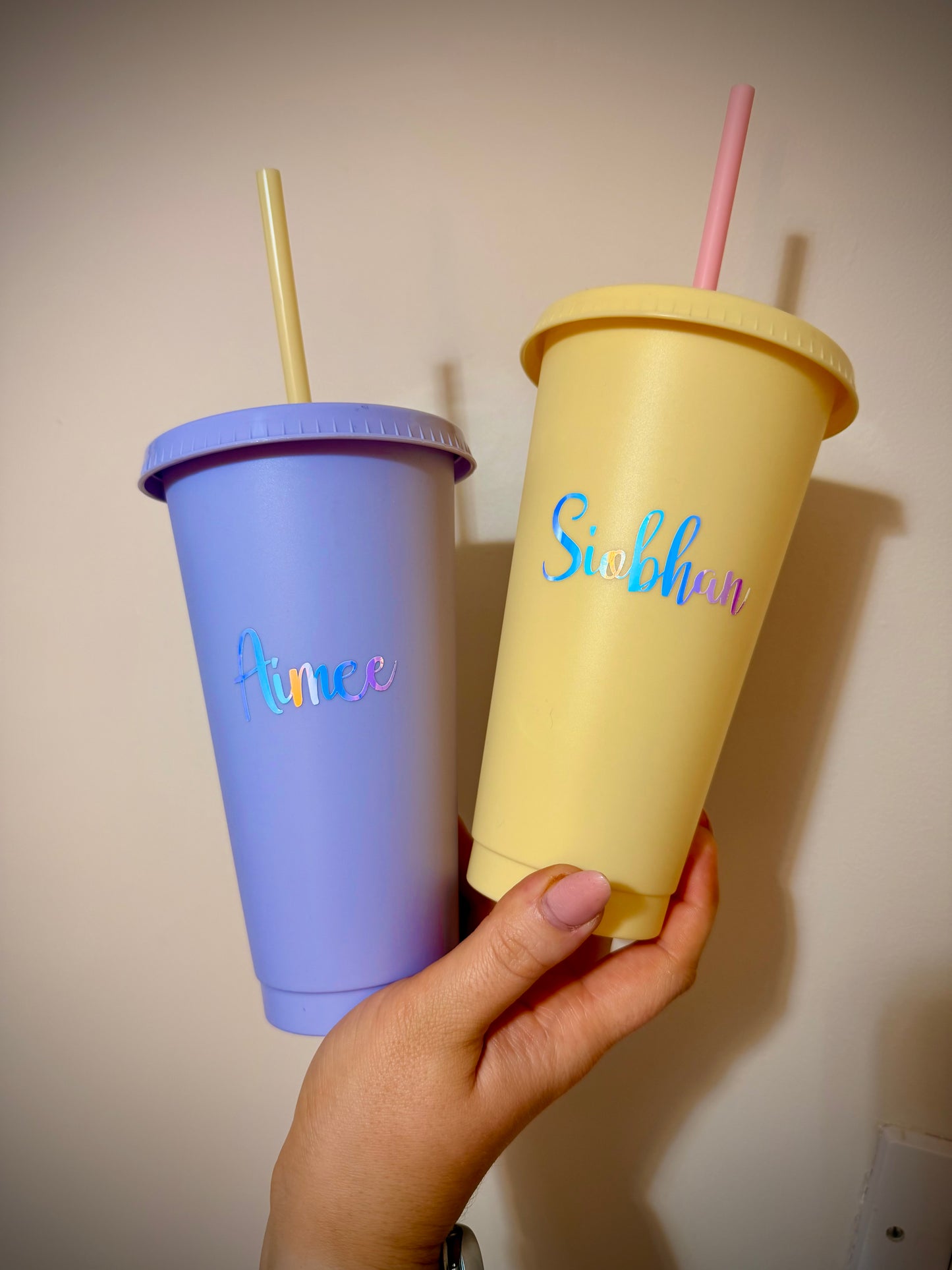 Pastel Name Tumbler