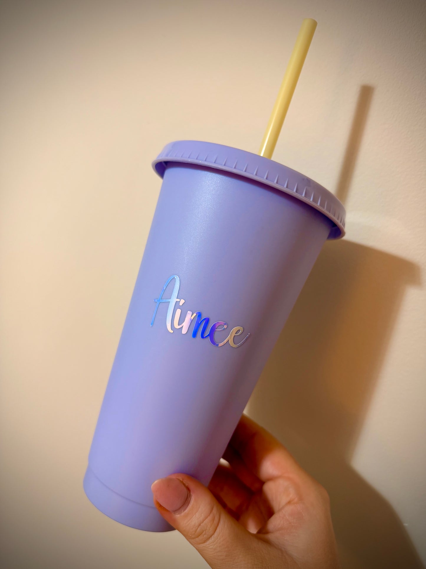 Pastel Name Tumbler