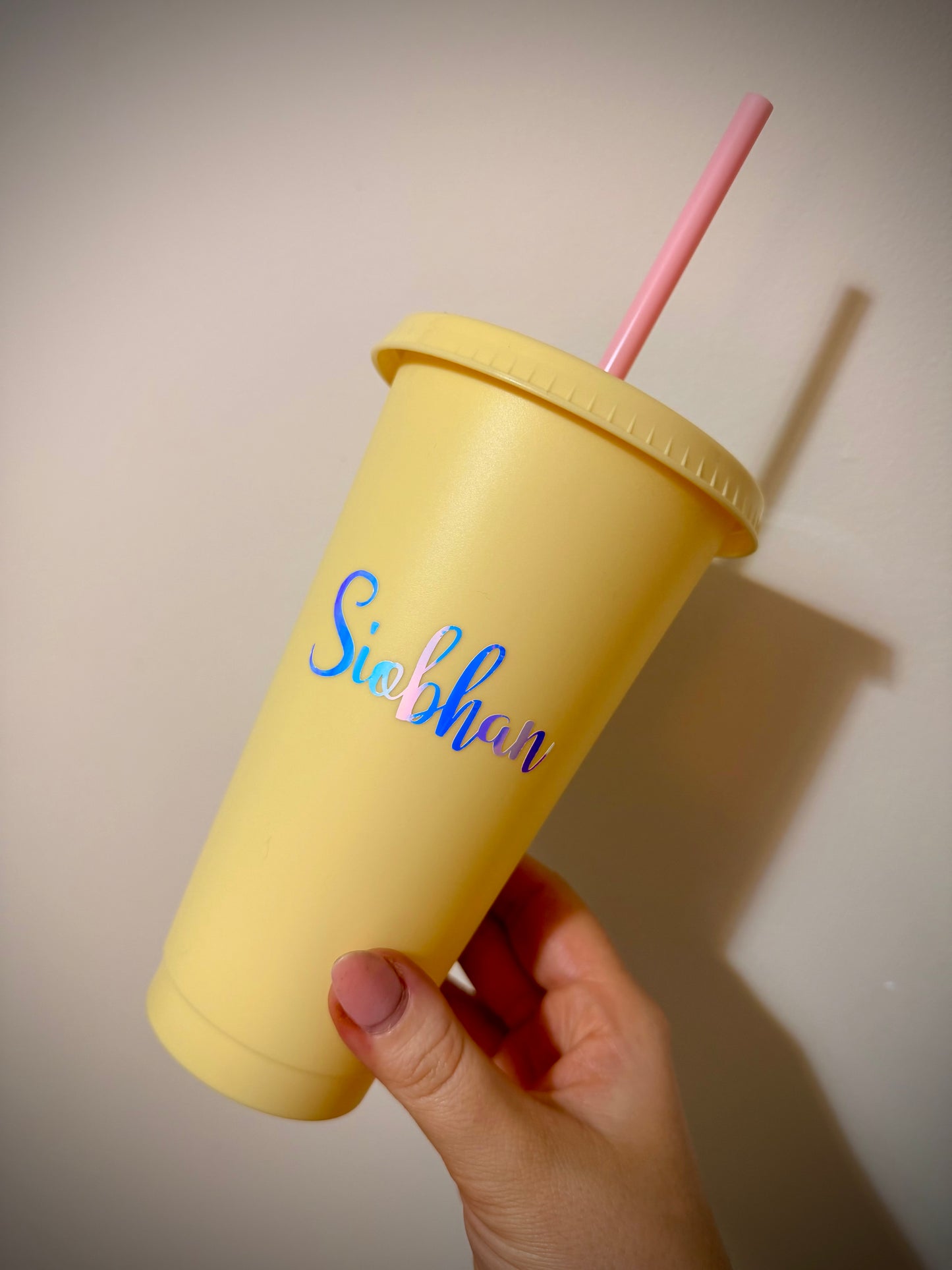 Pastel Name Tumbler