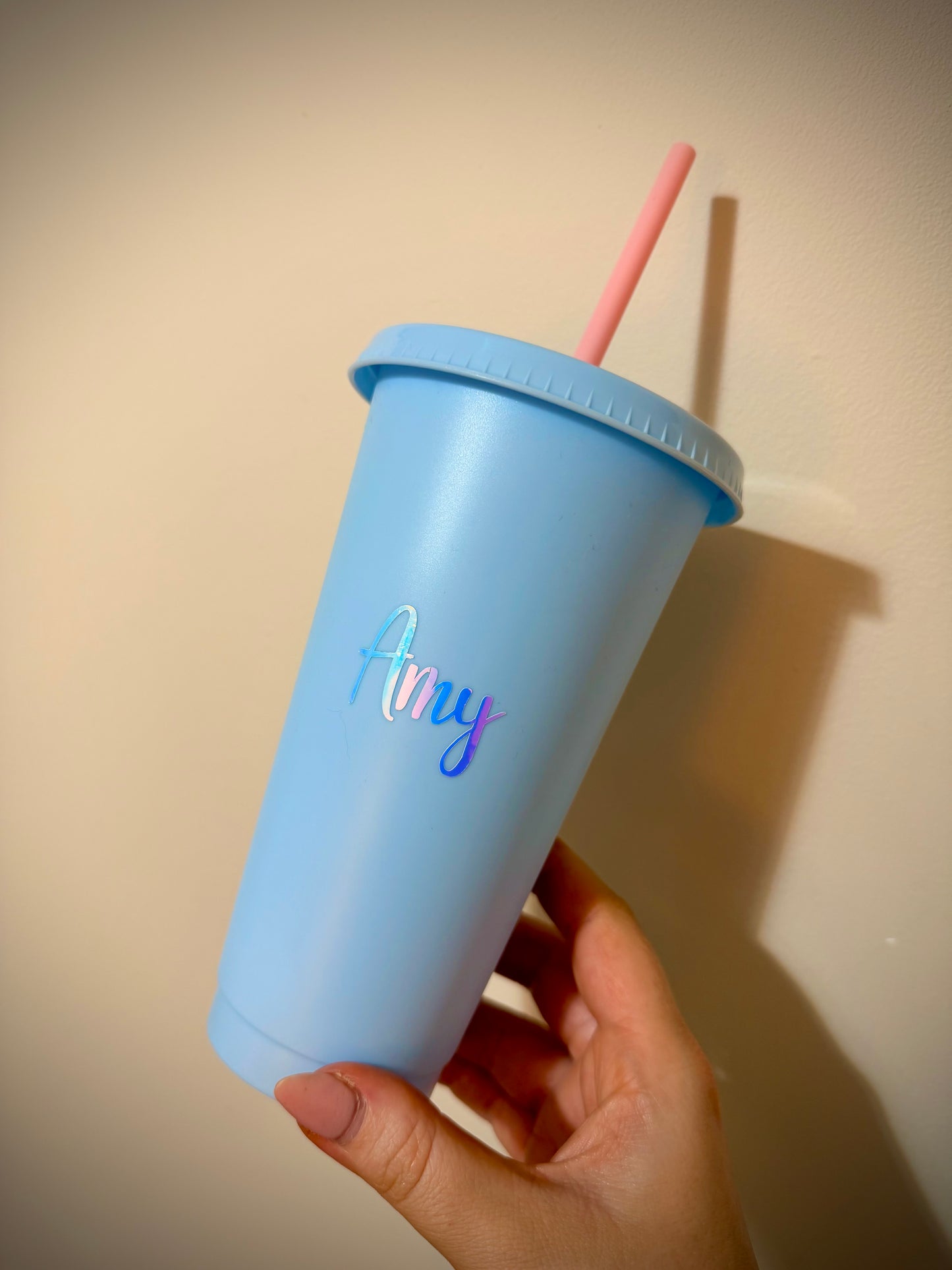 Pastel Name Tumbler