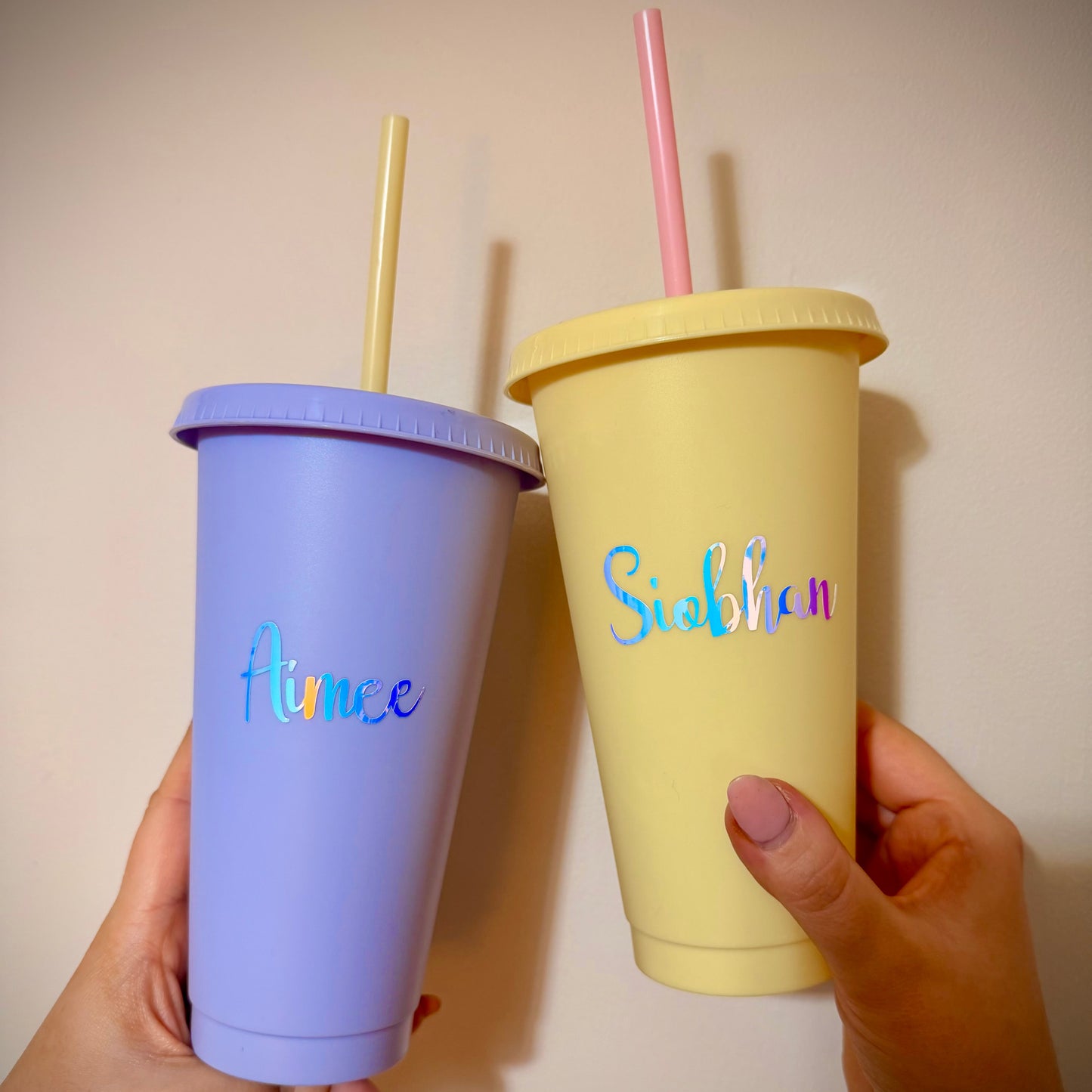 Pastel Name Tumbler