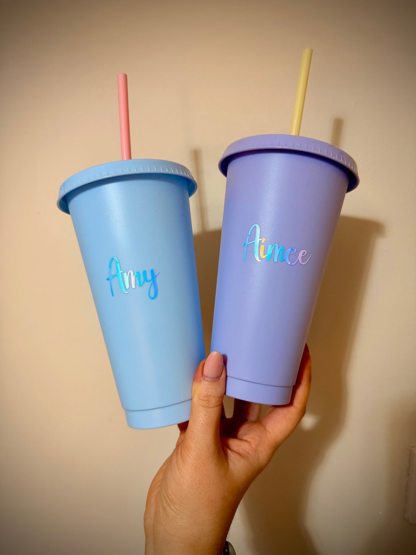 Pastel Name Tumbler